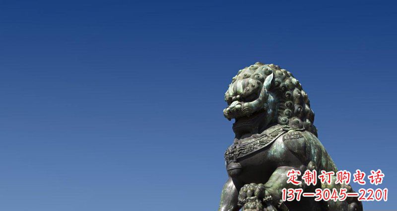 石狮北京青铜狮子