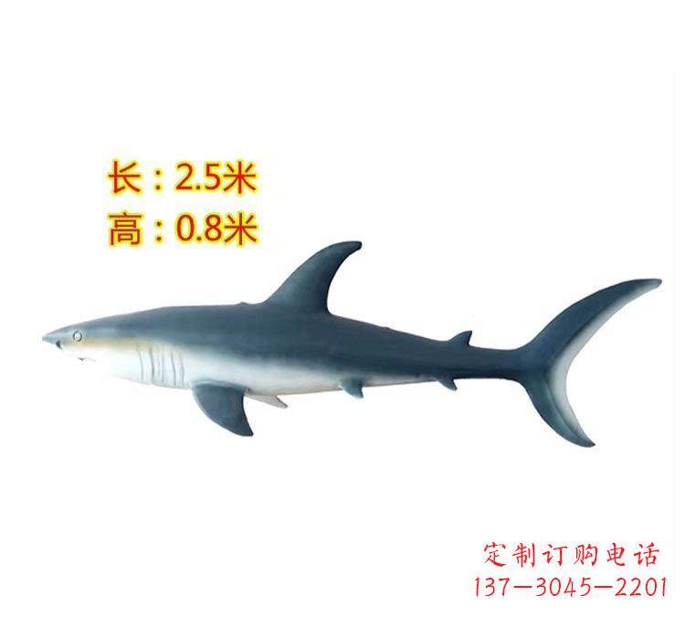石狮玻璃钢鲨鱼雕塑令人惊叹的艺术精品