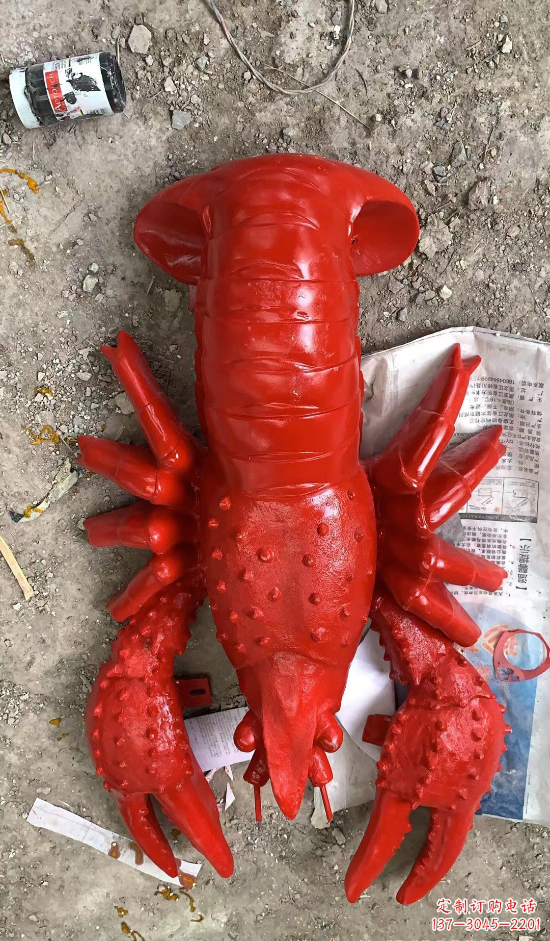石狮玻璃钢龙雕塑精致美观的艺术品