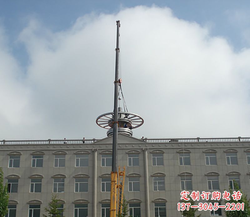 石狮不锈钢避雷针避雷针造型雕塑 
