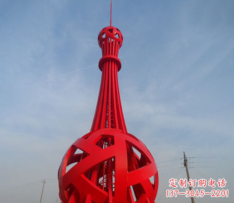 石狮不锈钢避雷针雕塑