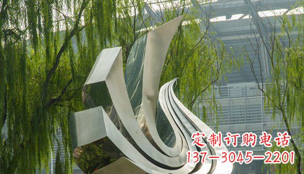 石狮不锈钢鸽子雕塑