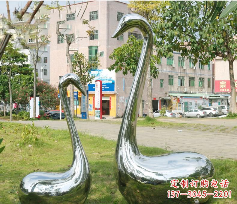 石狮不锈钢动物雕塑