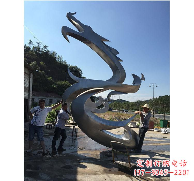 石狮不锈钢动物雕塑