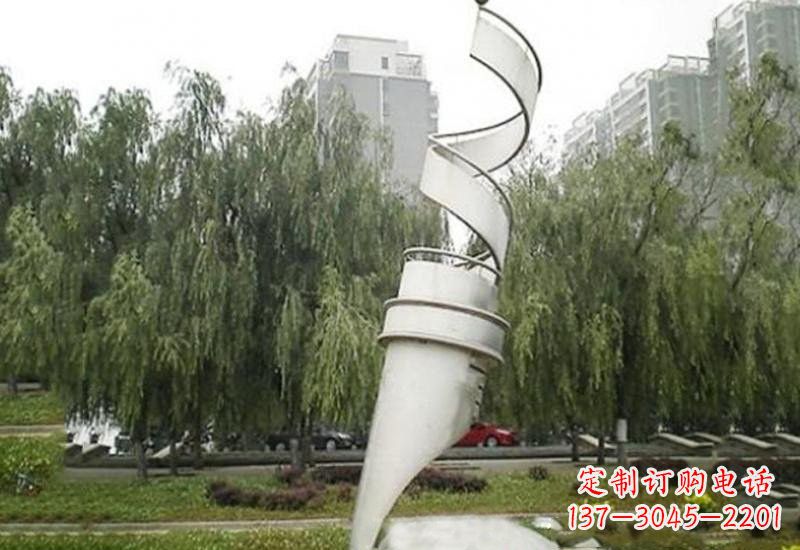 石狮不锈钢钢笔雕塑——精致的艺术构筑