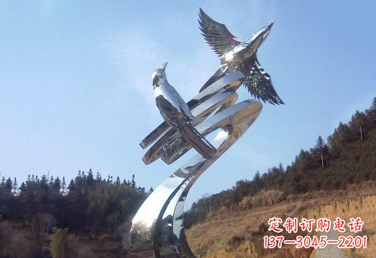 石狮不锈钢动物雕塑艺术与自然的完美结合