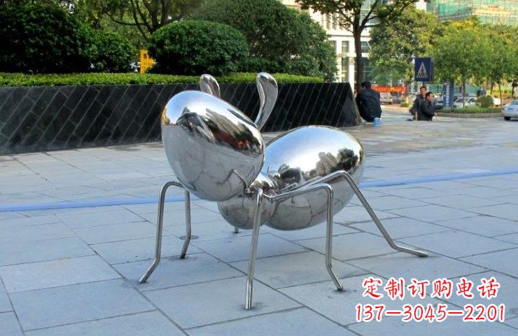 石狮不锈钢蚂蚁雕塑艺术的传承与精美