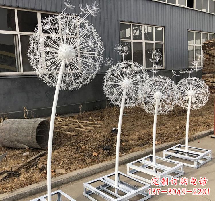 石狮不锈钢蒲公英——城市雕塑的精美瑰宝