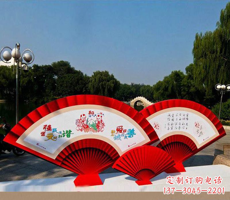 石狮不锈钢价值观雕塑——见证社会主义核心价值观