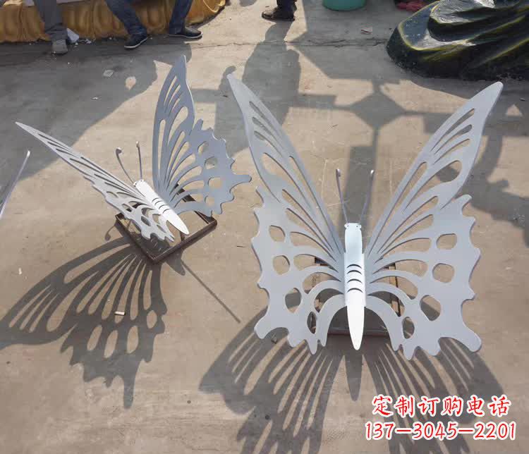 石狮不锈钢铁艺蝴蝶雕塑艺术精灵的魅力