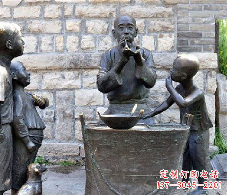 石狮糖人雕塑唤醒传统文化的精神熔炉