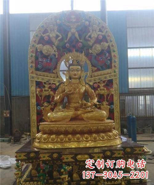 石狮佛像铜雕之美