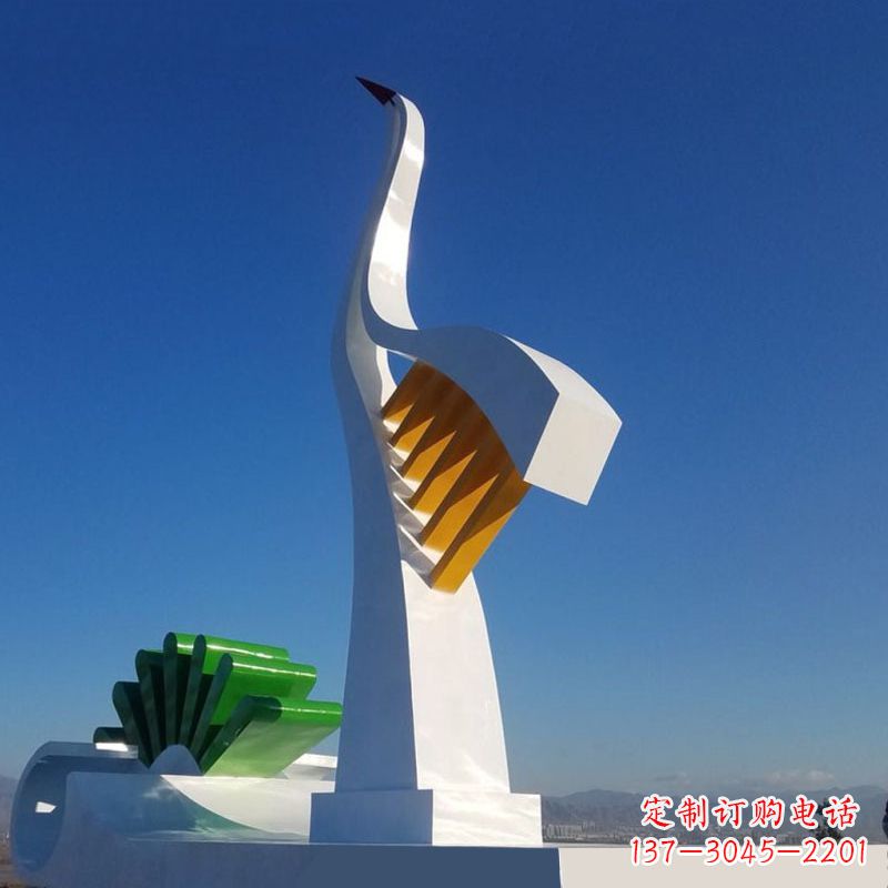 石狮仙鹤雕塑——一种充满传统文化的艺术品