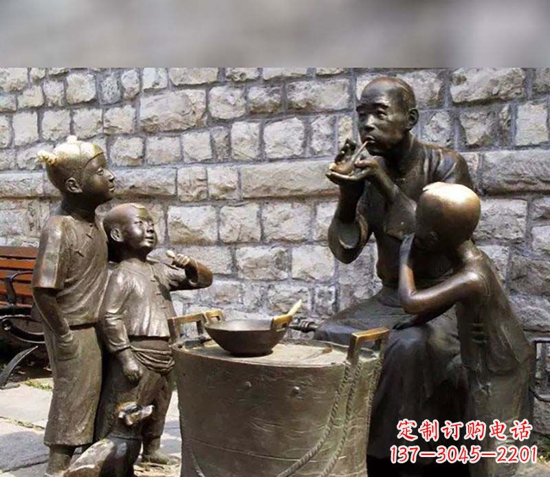 石狮糖人雕塑传承中国传统技艺