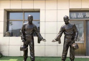 石狮店小二雕塑——记茶馆民俗