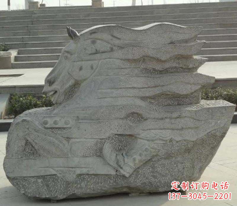 石狮大理石马雕百年传统的精美杰作