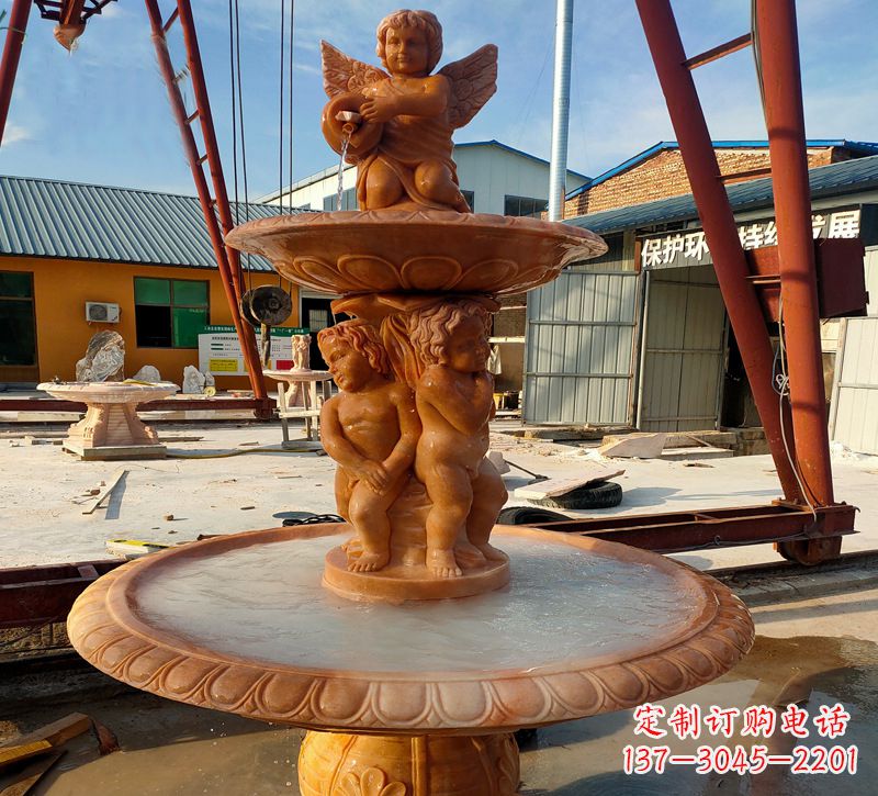 石狮大理石风水球雕塑传承古老文化