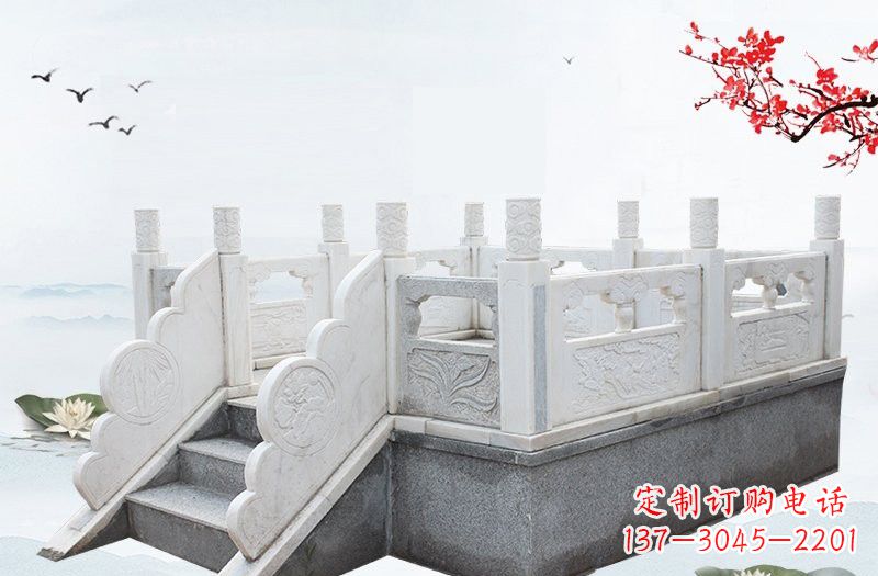 石狮大理石升旗台雕塑