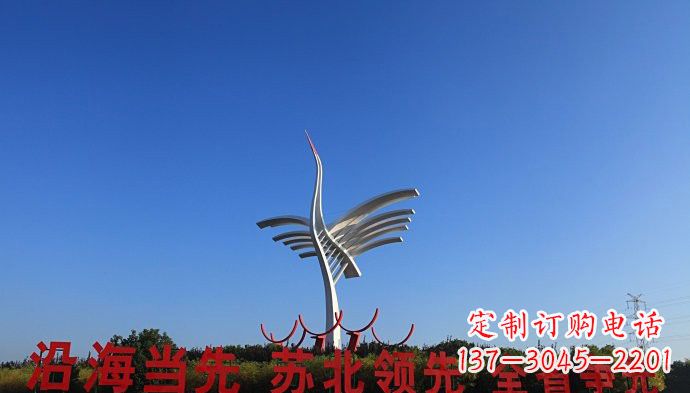 石狮精致仙鹤雕塑,让你的空间拥有活力
