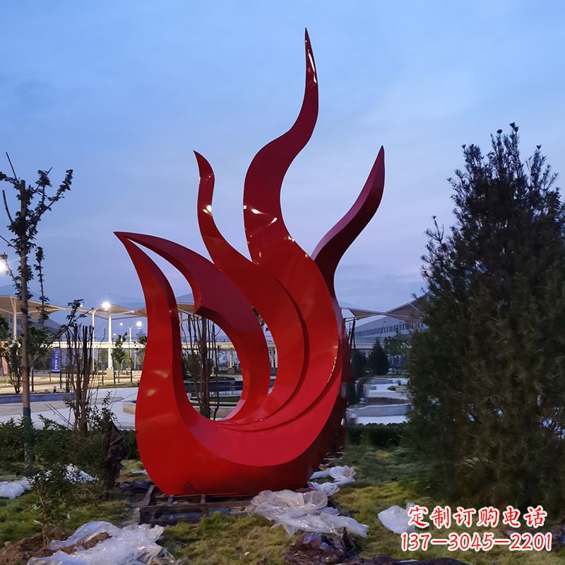 石狮精致工艺大型不锈钢凤凰雕塑