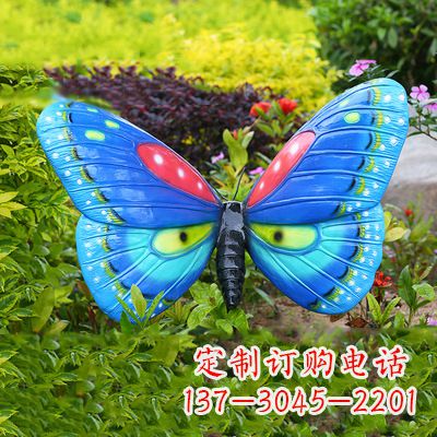 石狮精美蝴蝶雕塑
