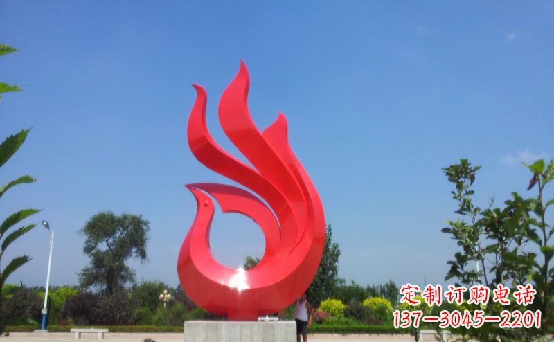 石狮艺术荟萃的凤凰雕塑