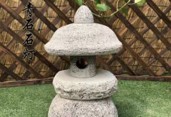 石狮精美仿古石灯公园照明灯石雕