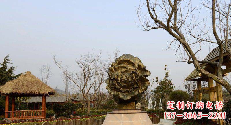 石狮公园大白菜景观铜雕