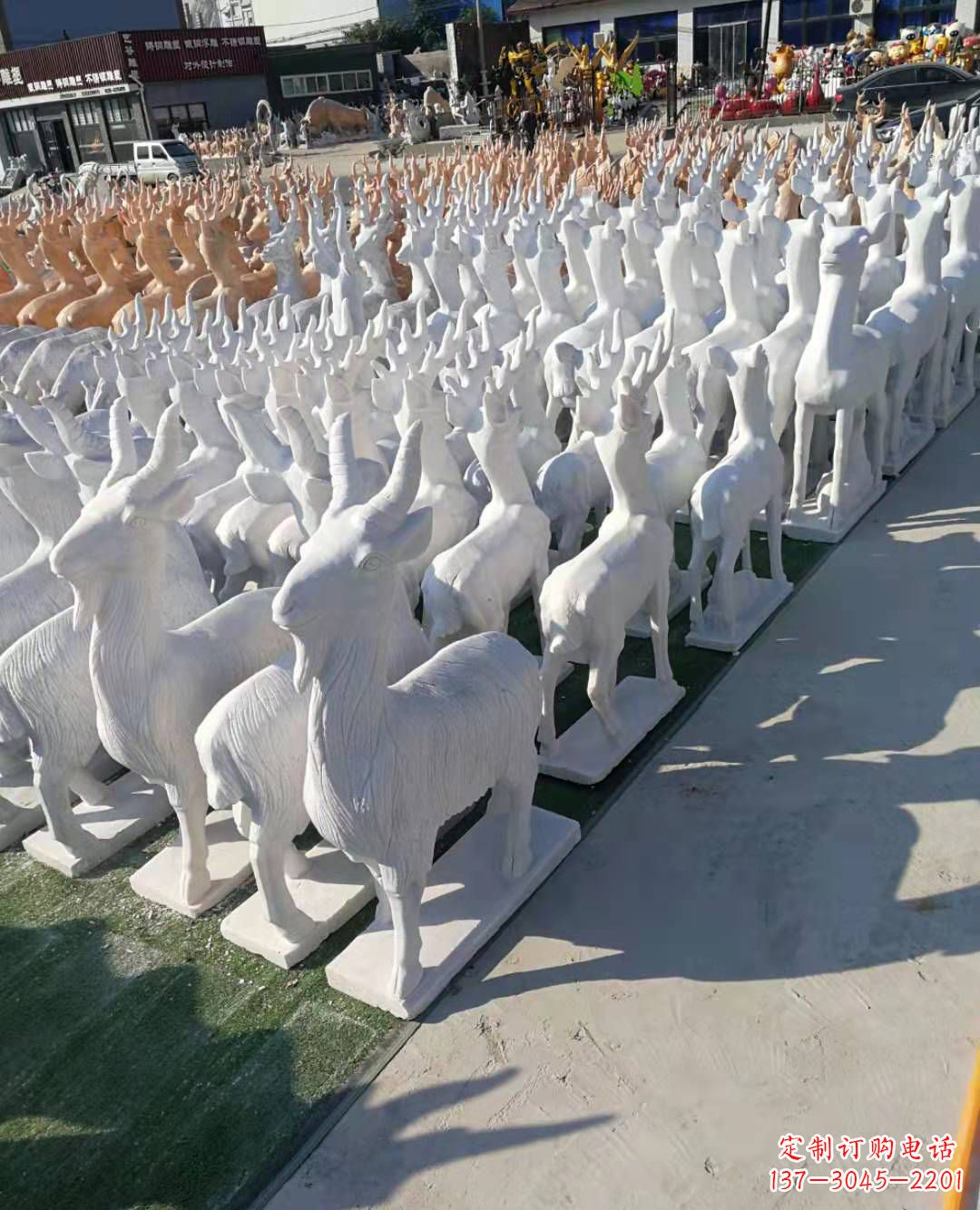 石狮大理石羊雕塑