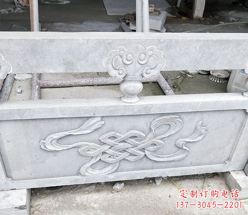 石狮大理石栏板景观石雕