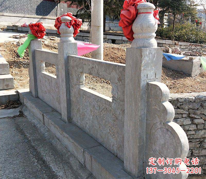 石狮公园定制石栏板雕塑