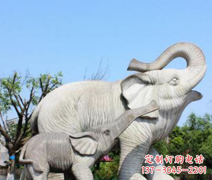 石狮流动的大理石动物雕塑