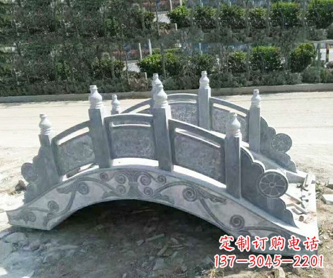 石狮公园仿古石拱桥景观石雕