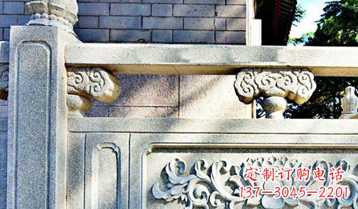 石狮公园仿古石栏板_2