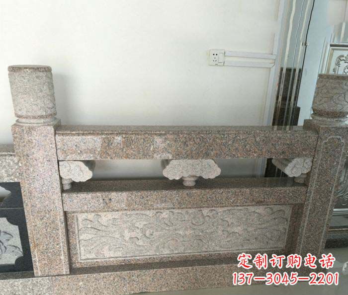 石狮精美大理石栏板雕塑