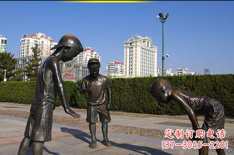 石狮玻璃钢陀螺雕塑