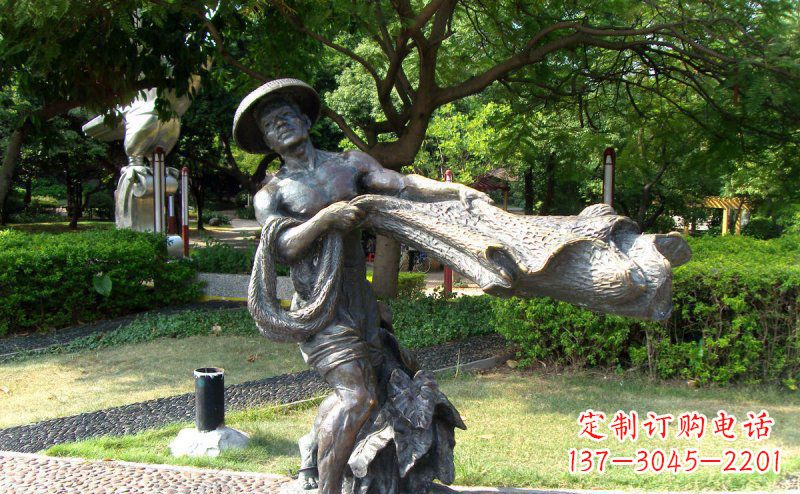 石狮渔民铜雕—— 带您体验渔夫传统文化
