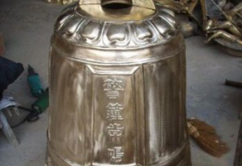 石狮高质量的黄铜钟雕塑