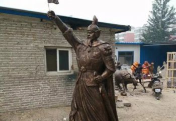 石狮　　大中领雕塑专业打造精美的将军系列铜雕…