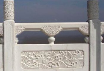 石狮浪花仿古石栏板雕刻