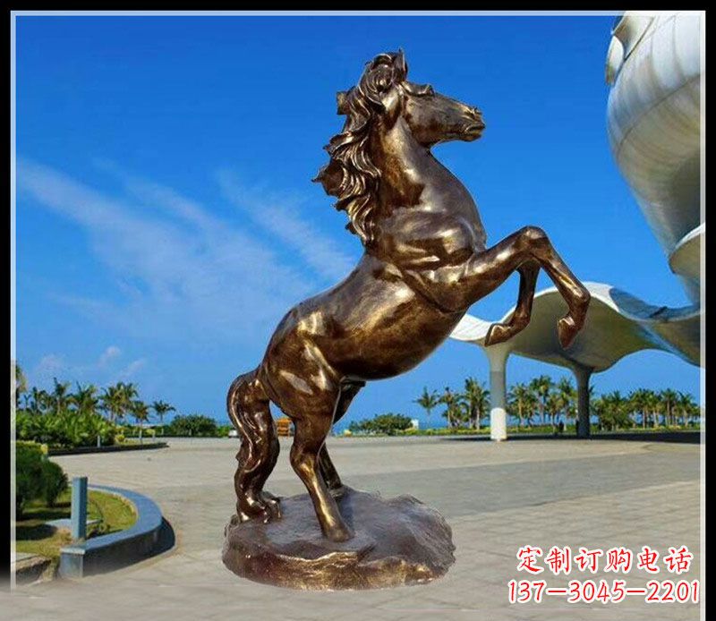 石狮专业领先的马雕塑定制服务