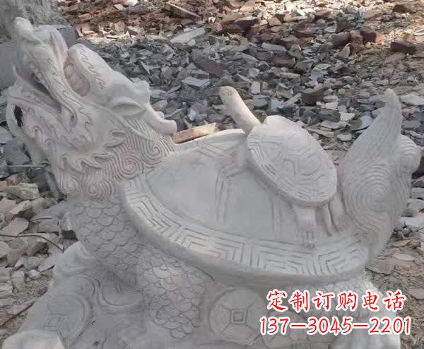 石狮石雕招财神兽龙龟