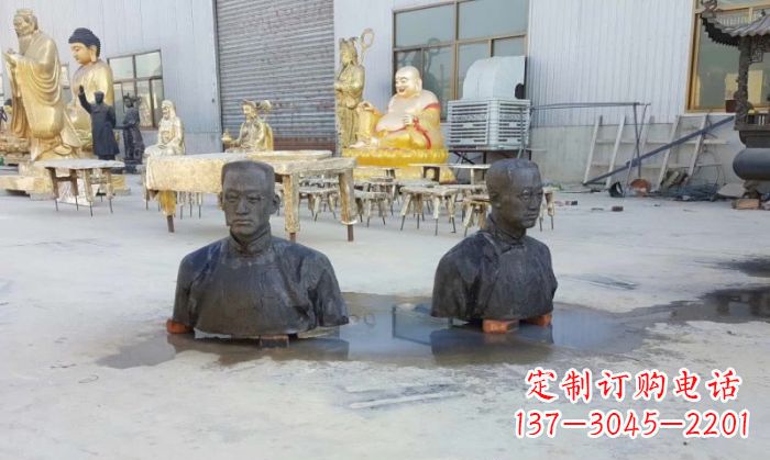 石狮陶行知半身像铜雕