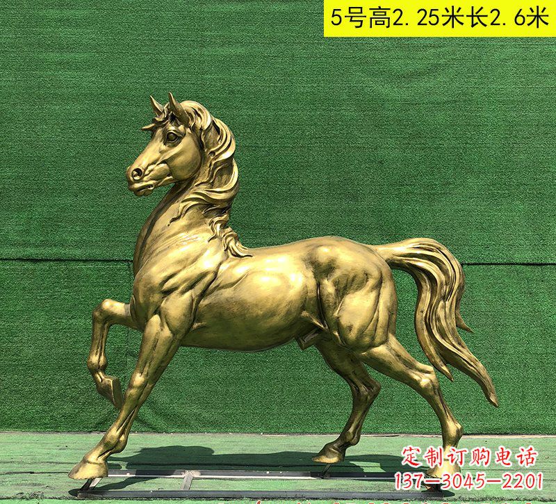 石狮铜雕奔马雕塑222