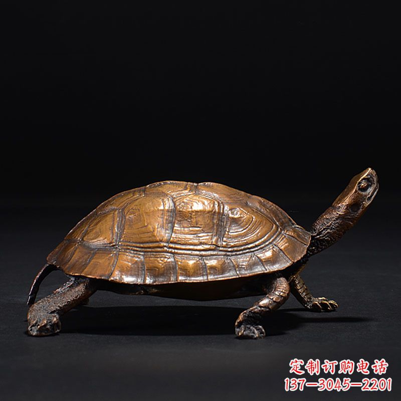 石狮铜雕乌龟