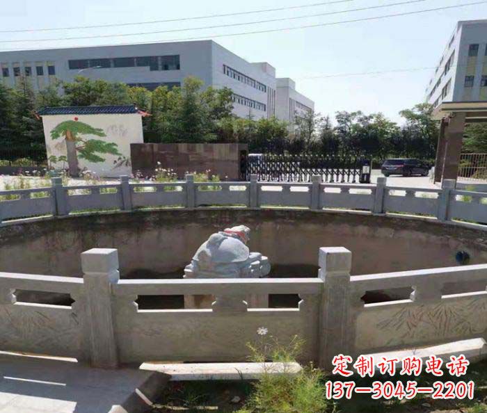 石狮乌龟大型喷泉石雕