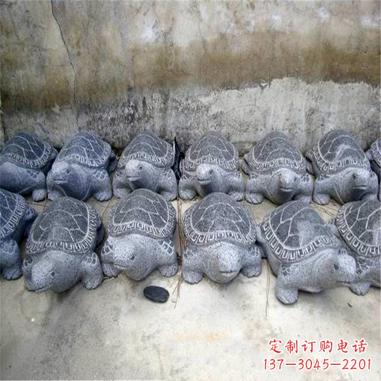 石狮乌龟大理石雕塑