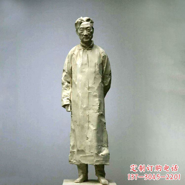 石狮徐悲鸿雕塑像石雕历史名人雕像