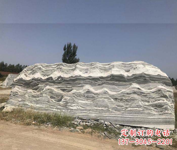 石狮雪浪石假山公园景观石雕