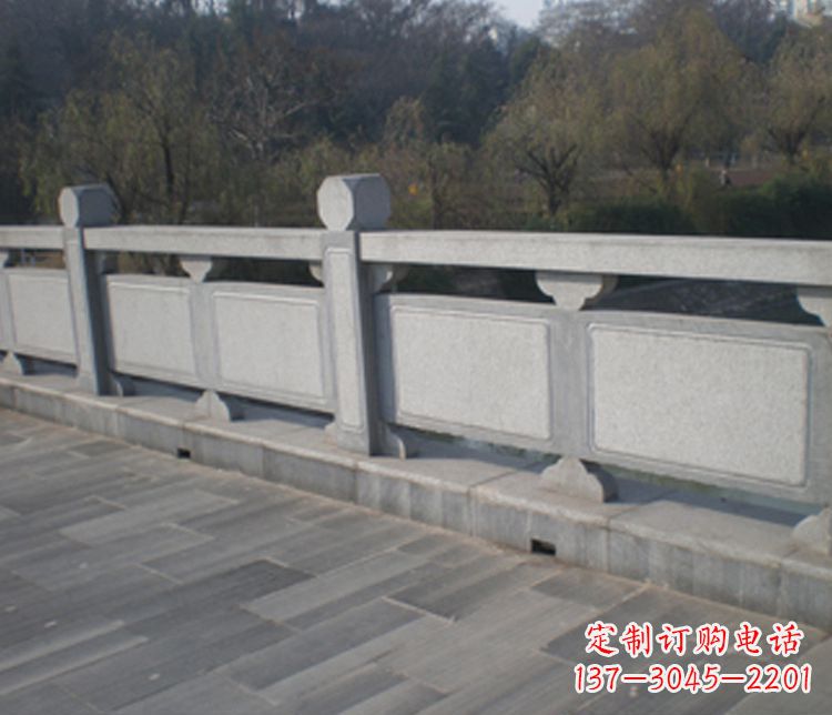 石狮园林仿古石栏板景观石雕 (7)